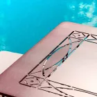 Mesa Exteriores Artesanais em Ferro Pintado Made in Italy - Zagato Viadurini