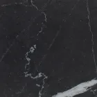 Mesa Externa com Base em Madeira e Tampo em Cerâmica Marquinia Preta - Infinity Viadurini