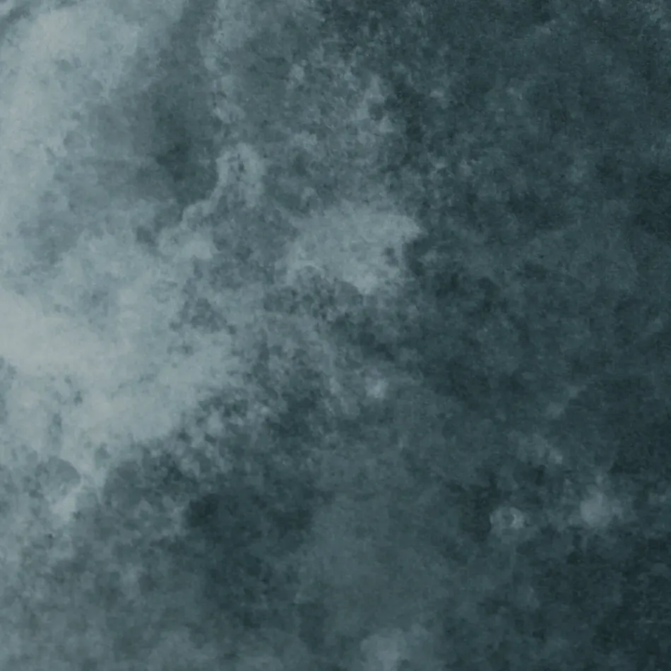 Mesa Externa com Base de Madeira e Tampo de Cerâmica Azul Oceano - Infinity Viadurini