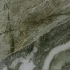 Mesa Externa com Base de Madeira e Tampo em Cerâmica Royal Peacock - Infinity Viadurini