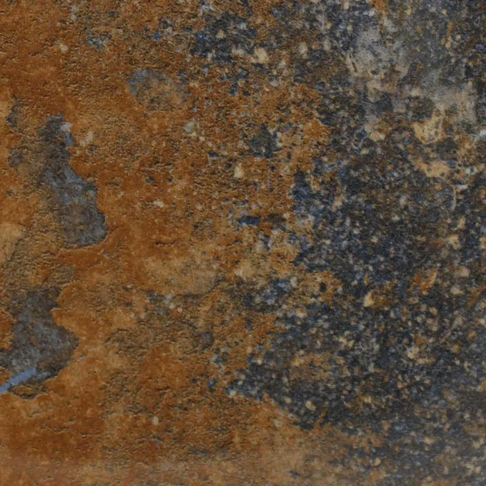 Mesa Externa com Base de Madeira e Tampo em Cerâmica Thunderstorm - Infinity Viadurini