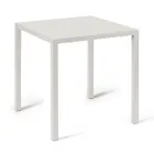 Mesa Externa com Estrutura em Aço Galvanizado Fabricado na Itália - Azul Viadurini