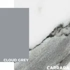 Mesa ao ar livre em alumínio de design moderno para jardim - Mississippi2 Viadurini