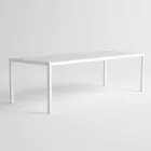 Mesa ao ar livre em alumínio de design moderno para jardim - Mississippi2 Viadurini