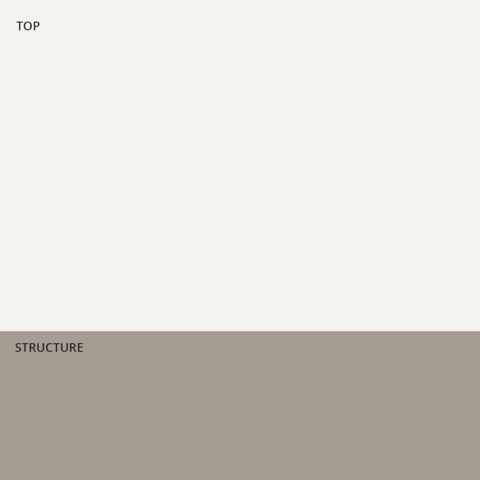 Mesa Externa Moderna em Hpl e Polietileno Mate Fabricado na Itália - Forlina Viadurini