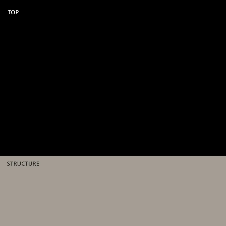 Mesa Externa Moderna em Hpl e Polietileno Mate Fabricado na Itália - Forlina Viadurini