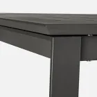 Mesa de Jardim Extensível até 240 cm em Alumínio, Homemotion - Pemberton Viadurini