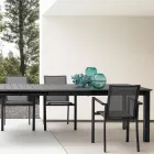 Mesa de Jardim Extensível até 240 cm em Alumínio, Homemotion - Pemberton Viadurini
