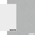 Mesa de jardim em alumínio branco e design moderno laminado - Oceania2 Viadurini