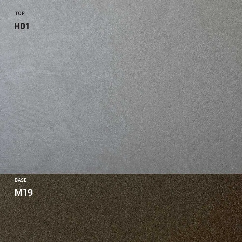 Mesa de jardim HPL com estrutura de alumínio fabricada na Itália - Carl Viadurini