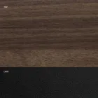 Mesa de jantar em formato de barril em laminado com efeito madeira fabricado na Itália - Caverna Viadurini