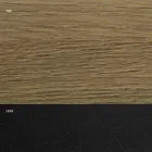 Mesa de jantar em formato de barril em laminado com efeito madeira fabricado na Itália - Caverna Viadurini