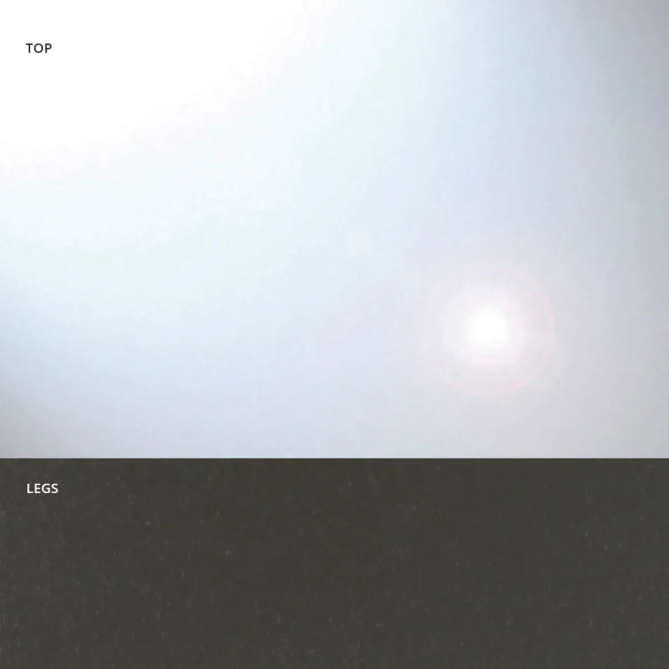 Mesa de jantar em formato de barril em vidro e aço fabricado na Itália - Caverna Viadurini