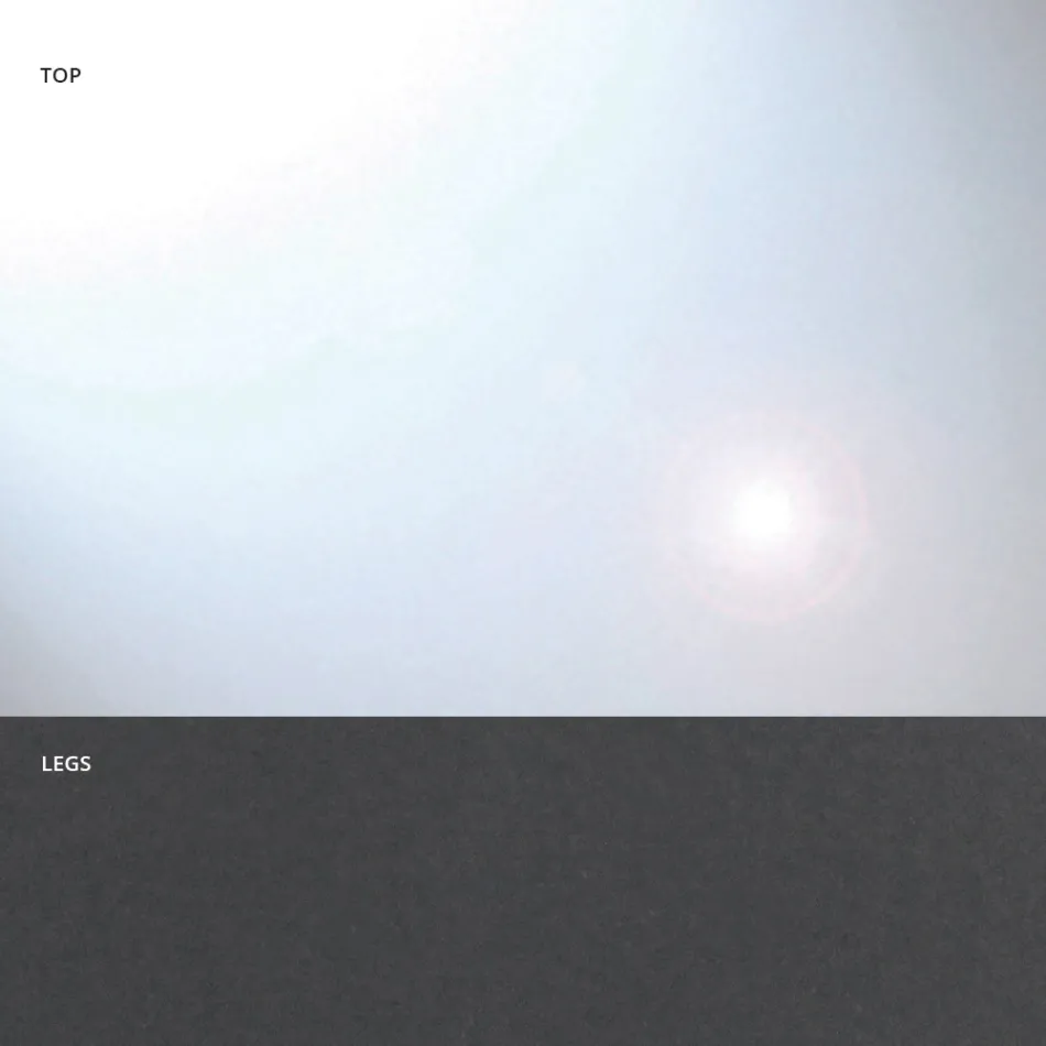 Mesa de jantar em formato de barril em vidro e aço fabricada na Itália - Caverna Viadurini