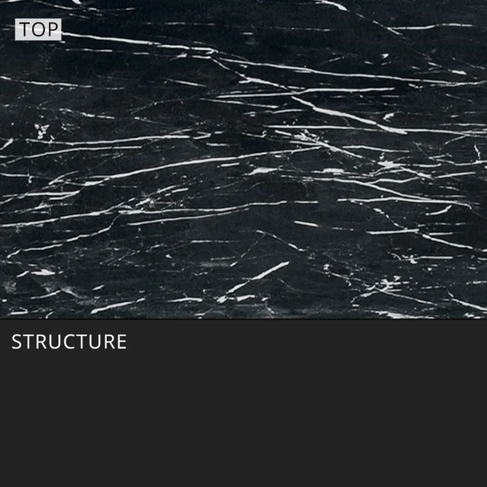 Mesa de Jantar Exterior Extensível 318 cm em Alumínio e Grés - Filomena Viadurini