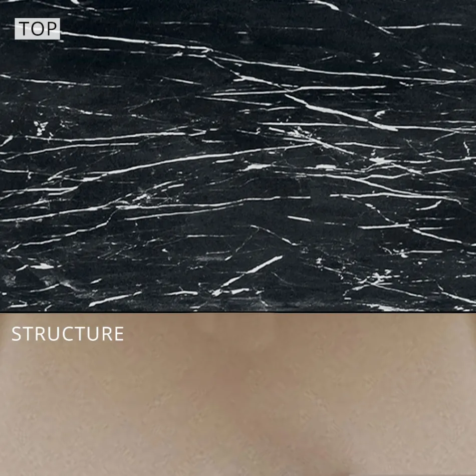 Mesa de Jantar Exterior Extensível 318 cm em Alumínio e Grés - Filomena Viadurini