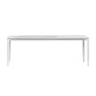 Mesa de Jantar Exterior Extensível 318 cm em Alumínio e Grés - Filomena Viadurini