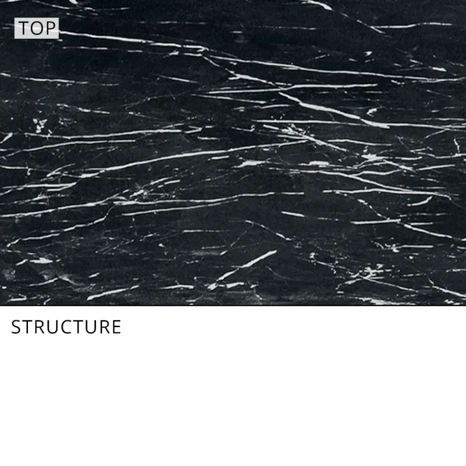 Mesa de Jantar Exterior Extensível 318 cm em Alumínio e Grés - Filomena Viadurini