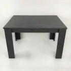 Mesa de Jantar Extensível até 170 cm Design em Madeira Sustentável - Perro Viadurini