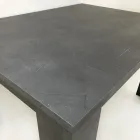 Mesa de Jantar Extensível até 170 cm Design em Madeira Sustentável - Perro Viadurini