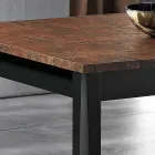 Mesa de jantar extensível até 180 cm em faia Made in Italy - Otiello Viadurini