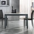 Mesa de jantar extensível até 180 cm em faia Made in Italy - Otiello