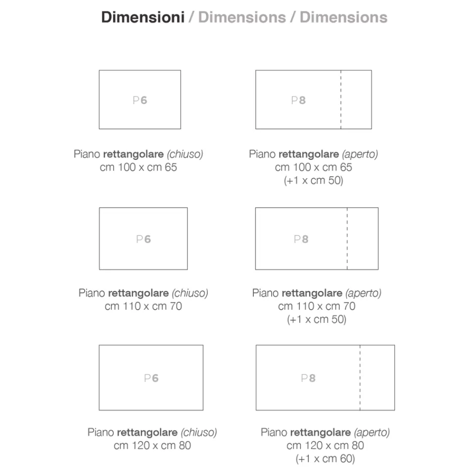Mesa de jantar de metal extensível até 180 cm Made in Italy - Beatrise Viadurini