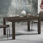 Mesa de jantar extensível até 200 cm em melamina Made in Italy - Denis Viadurini