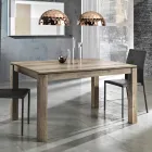 Mesa de jantar extensível até 200 cm em melamina Made in Italy - Denis Viadurini