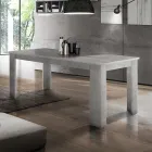 Mesa de Jantar Extensível até 210 cm Design em Madeira Sustentável - Perro Viadurini