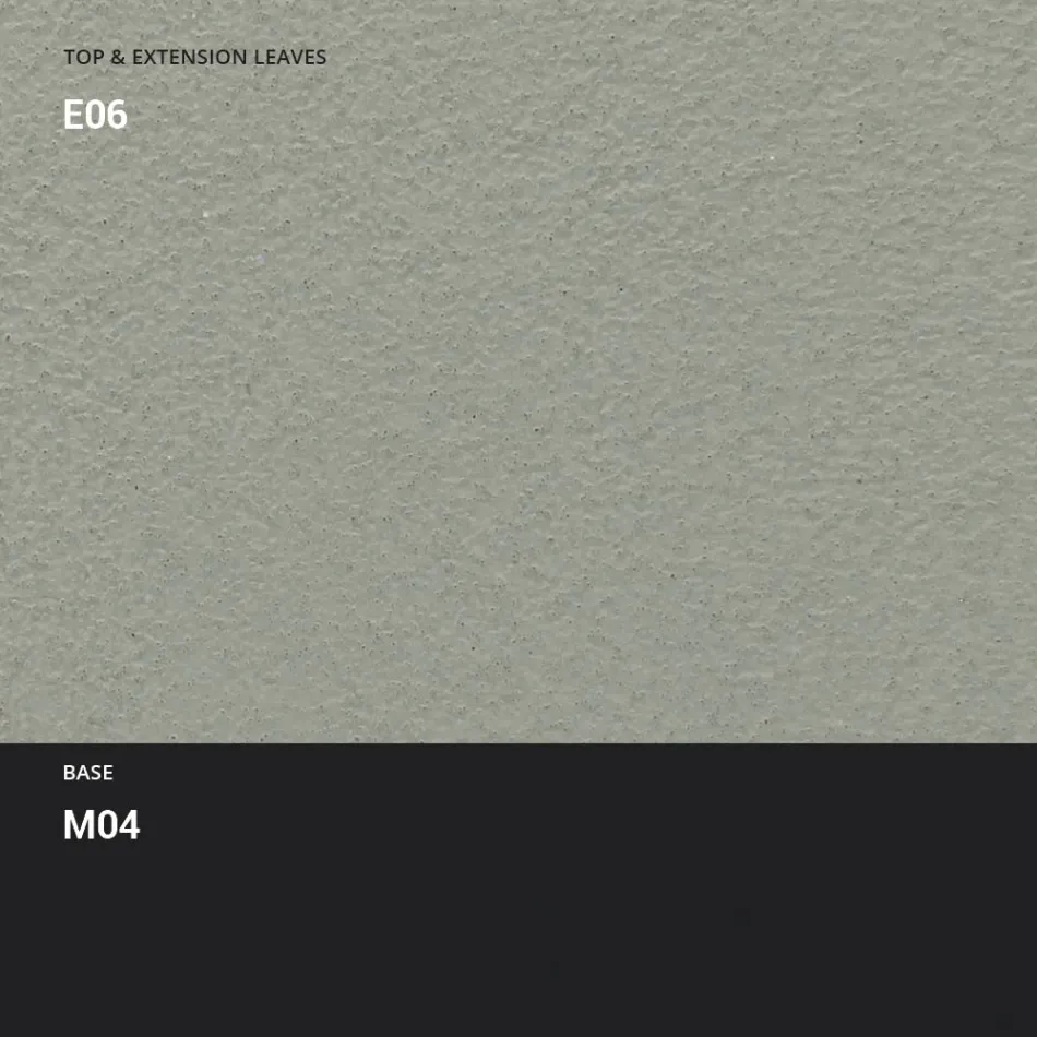 Mesa de Jantar Extensível até 310 cm Efeito Argamassa Made in Italy - Euclide Viadurini