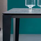 Mesa de Jantar Extensível até 325 cm em Laminado Fabricado na Itália - Anos Setenta Viadurini