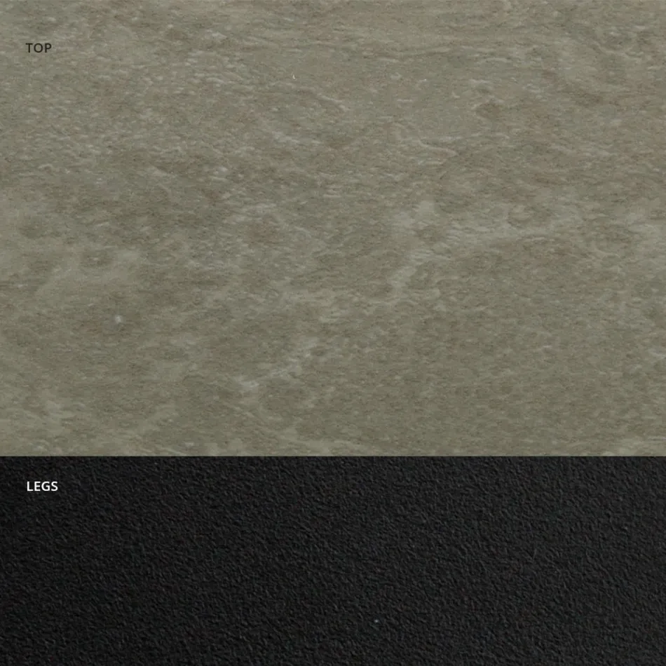 Mesa de Jantar Extensível até 325 cm em Laminado Fabricado na Itália - Anos Setenta Viadurini