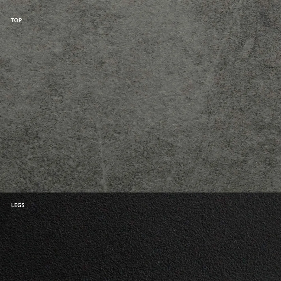 Mesa de Jantar Extensível até 325 cm em Laminado Fabricado na Itália - Anos Setenta Viadurini