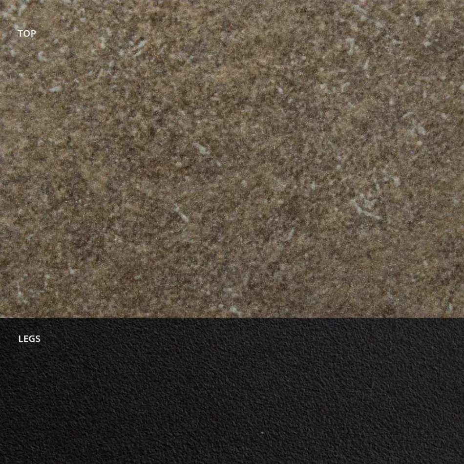 Mesa de Jantar Extensível até 325 cm em Laminado Fabricado na Itália - Anos Setenta Viadurini