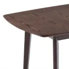 Mesa de Jantar Extensível Até 150 cm em Mdf e Madeira Maciça - Decio Viadurini