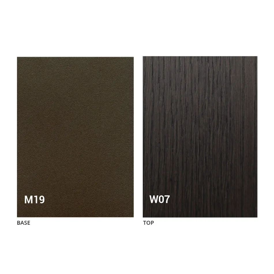 Mesa de Jantar Extensível Até 160 cm em Madeira Made in Italy - Eugenia Viadurini