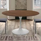 Mesa de Jantar Extensível até 170 cm em Madeira Made in Italy - Dólares Viadurini