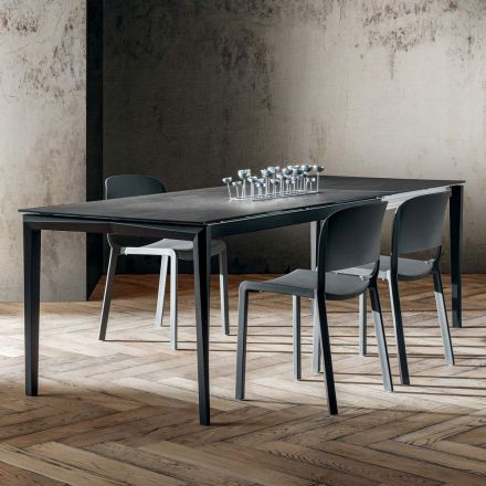 Mesa de Jantar Extensível até 240 cm em Laminam Made in Italy - Fantástico Viadurini