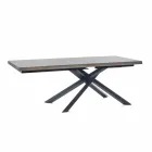 Mesa de Jantar Extensível Até 240 cm em Madeira Made in Italy - Xino Viadurini