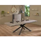 Mesa de Jantar Extensível Até 240 cm em Madeira Made in Italy - Xino Viadurini