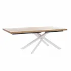 Mesa de Jantar Extensível Até 240 cm em Madeira Made in Italy - Xino Viadurini