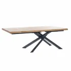 Mesa de Jantar Extensível Até 240 cm em Madeira Made in Italy - Xino Viadurini