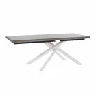 Mesa de Jantar Extensível Até 240 cm em Madeira Made in Italy - Xino Viadurini