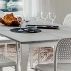 Mesa de jantar extensível até 252 cm em HPL Made in Italy - Efisto Viadurini