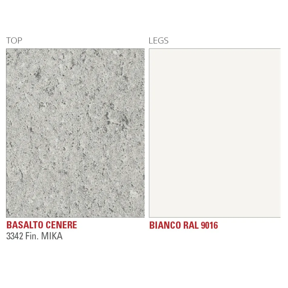 Mesa de jantar extensível até 252 cm em HPL Made in Italy - Efisto Viadurini