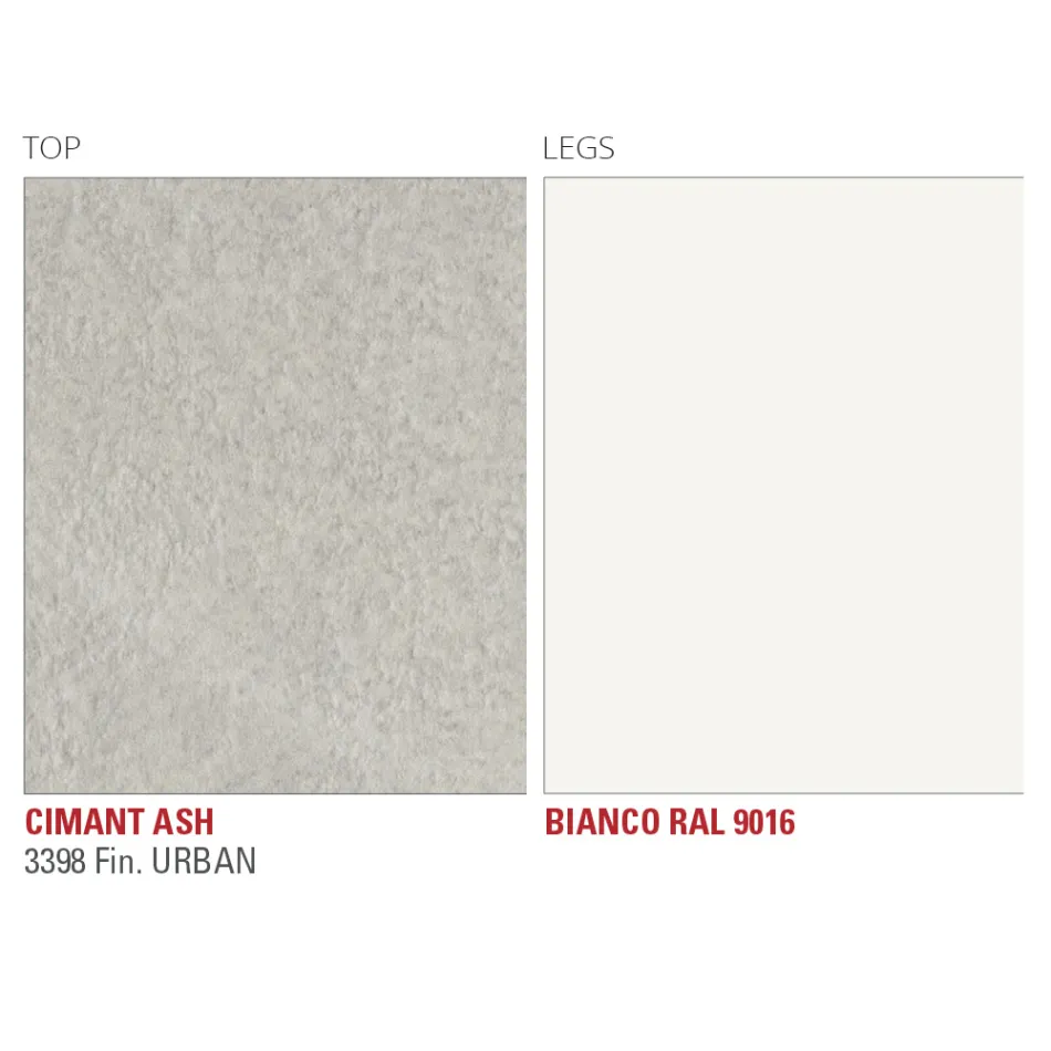 Mesa de jantar extensível até 252 cm em Hpl Made in Italy - Efisto Viadurini