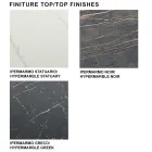 Mesa de Jantar Extensível até 278 cm em Laminam Made in Italy - Settimmio Viadurini