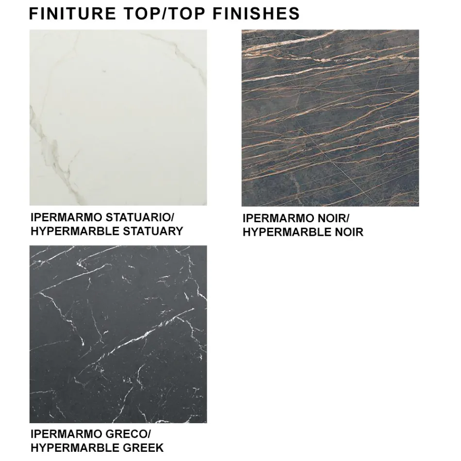 Mesa de Jantar Extensível até 278 cm em Laminam Made in Italy - Settimmio Viadurini