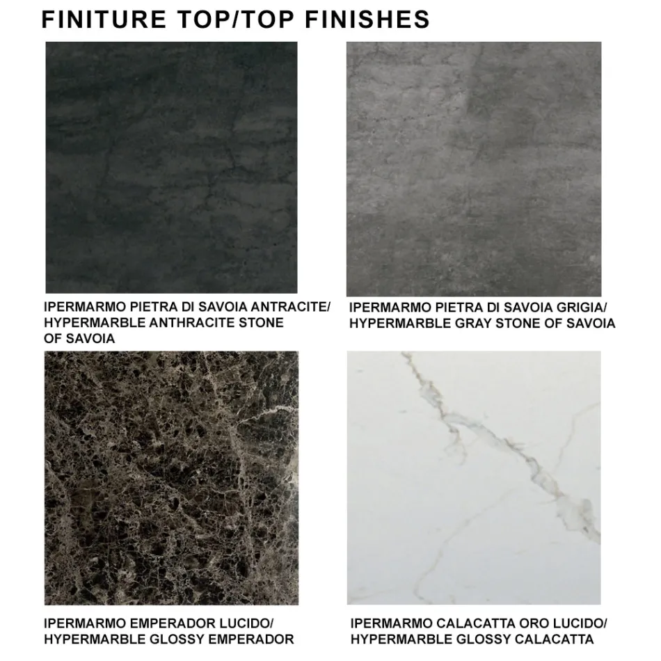 Mesa de Jantar Extensível até 278 cm em Laminam Made in Italy - Settimmio Viadurini